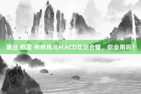 黑丝 做爱 布林线与MACD双剑合璧，你会用吗？